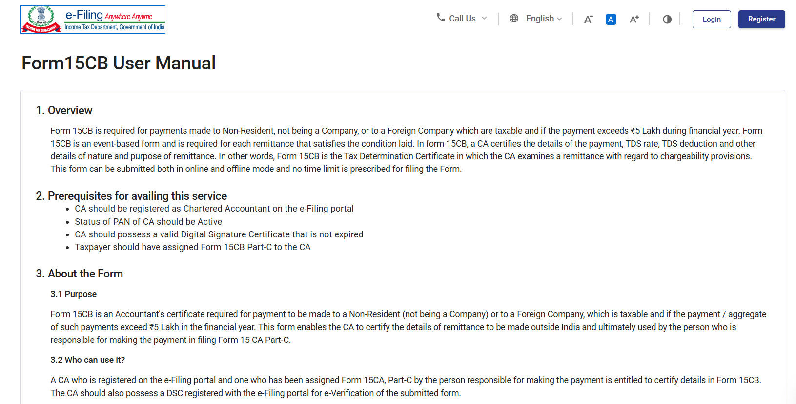 Business person learning about Form 15CB submission procedures: Online - Log in, navigate to e-File, select form, enter PAN, fill details, e-verify with DSC. Offline - Download utility, prepare XML files, compress, upload, submit with DSC